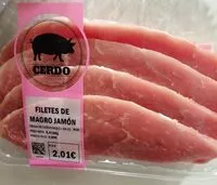 Mängden socker i Filetes de magro jamón