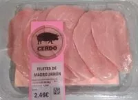 Mängden socker i Filetes de magro jamón