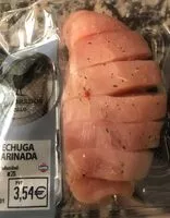Mängden socker i Medallones de pechuga de pollo marinados