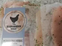 Mängden socker i Pechuga de pollo finas hierbas marinada