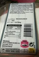 Mängden socker i Fiambre de magro adobado