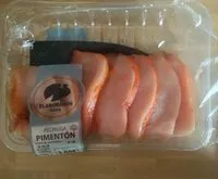 Mängden socker i Pechuga de pavo pimentón