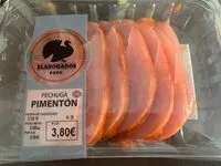 Mängden socker i Pechuga Pimentón