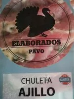 Mängden socker i Chuleta de pavo ajillo