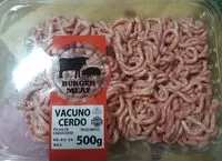 Preparado de carne picada vacuno y cerdo