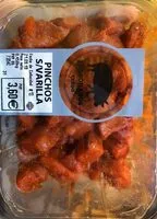 Mängden socker i Pinchos de cerdo sin varilla