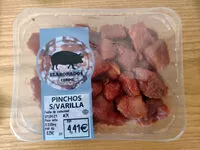 Mängden socker i Pinchos sin varilla