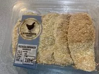 Mängden socker i Pechuga de pollo empanada marinada