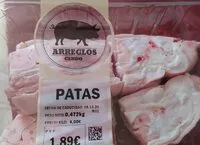 Mängden socker i Patas