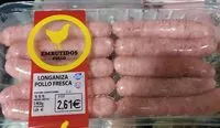 Mängden socker i Longaniza pollo fresca