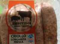 Mängden socker i Criollo longaniza fresca