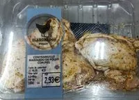 Mängden socker i Contramuslo marinado de pollo