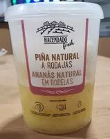 Mängden socker i Piña natural a rodajas