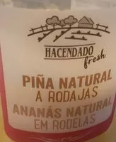 Mängden socker i Piña natural a rodajas