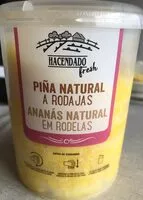 Mängden socker i Piña natural a rodajas