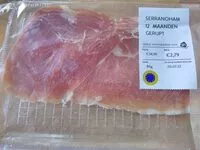 Mängden socker i Serranoham