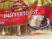 Mängden socker i Buttertoast