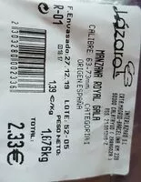 Mängden socker i Manzana