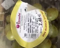 Mängden socker i Uvas sin pepitas