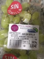 Mängden socker i Uva sin semilla