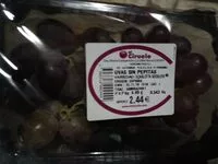 Mängden socker i Uvas sin pepitas