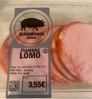 Mängden socker i Fiambre lomo