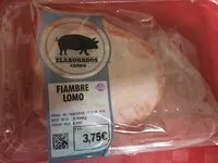 Mängden socker i Fiambre lomo