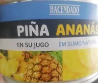 Mängden socker i Piña