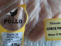 Mängden socker i Filete de pechuga corte fino