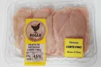 Mängden socker i Pechuga pollo