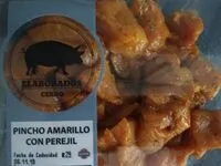 Mängden socker i Pincho amarillo con perejil