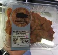 Mängden socker i Pincho amarillo con perejil