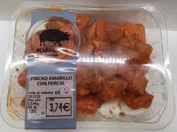 Mängden socker i Pincho amarillo con perejil