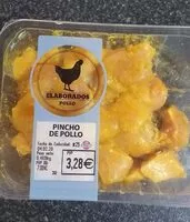 Mängden socker i Pinchito de pollo