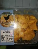 Mängden socker i Pincho de pollo