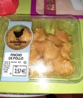 Mängden socker i Pincho de pollo