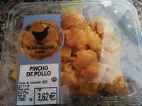 Mängden socker i Pinchitos de pollo