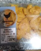 Mängden socker i Pincho de pollo