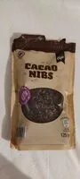 Mängden socker i Cacao nibs