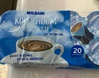 Mängden socker i Koffieroom milsanette