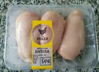 Mängden socker i Pechuga de pollo entera