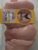 Mängden socker i Pechuga entera