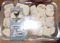 Mängden socker i Lagrimitas al limon
