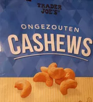 Mängden socker i Ongezouten cashews