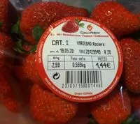 Mängden socker i Fresas