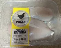 Mängden socker i Pechuga de pollo