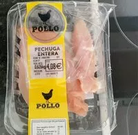 Mängden socker i Pechuga pollo entera