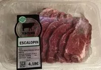 Mängden socker i Escalopin