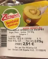 Mängden socker i Kiwi amarillo