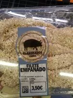 Mängden socker i Filete empanado cerdo
